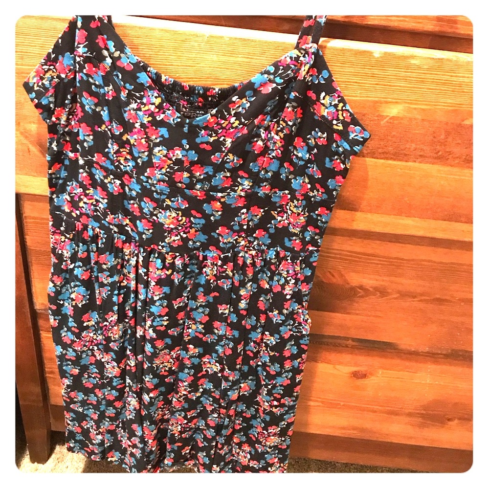 Express Spaghetti strap pocket dress